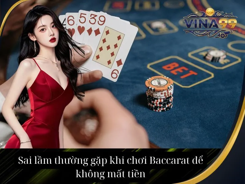 Sai lầm thường gặp khi chơi Baccarat để không mất tiền